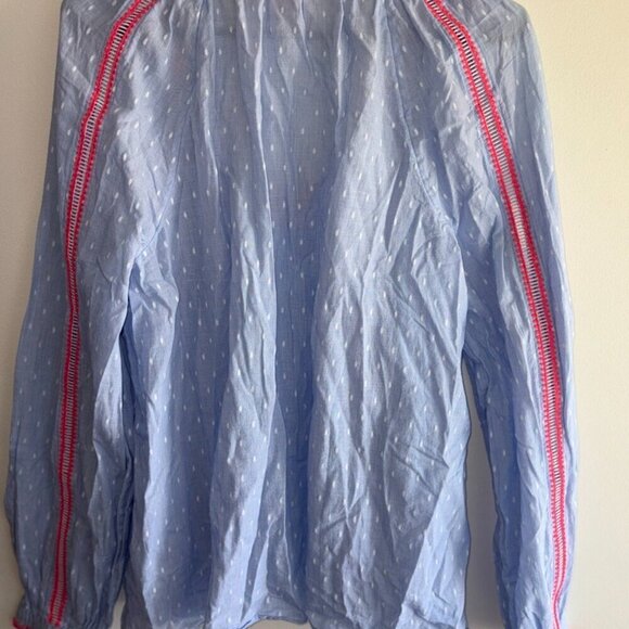 Lilly PULITZER Blue and Pink Women's Blouse XL - Picture 13 of 13